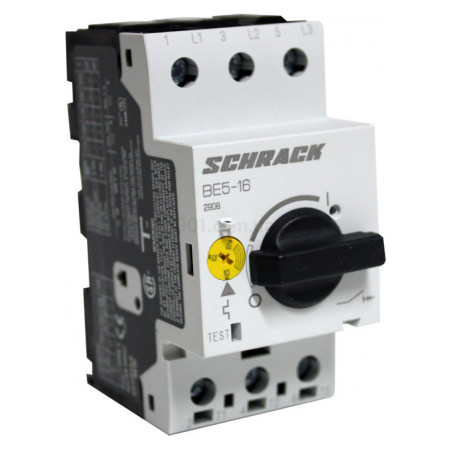 Автоматический выключатель защиты двигателя (АВЗД) 10-16А BE5, Schrack Technik (BE516000--) фото