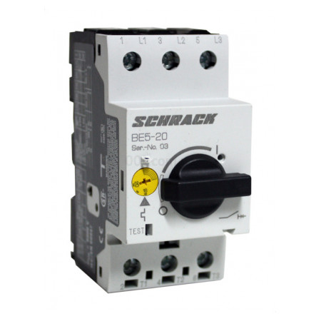 Автоматичний вимикач захисту двигуна (АВЗД) 16-20А BE5, Schrack Technik (BE520000--) фото