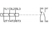 Термореле CUBICO Classic Ir=5,5-8A, Schrack Technik зображення 3 (схема)