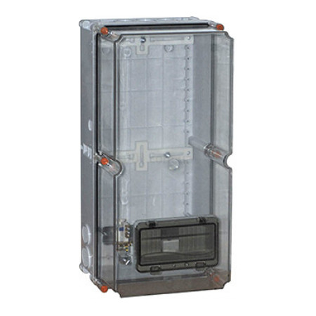 Коробка распределительная пластиковая ZP50 IP55 (505×250×204) с окошком под 8 модулей, TAREL (E.NEXT) (9703-000) фото
