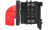 Пакетный переключатель щитовой на DIN-рейку с передней панелью LK16/2.211-SP/45, 2P 16 А «0-1», TAREL (E.NEXT) изображение 3