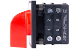 Пакетный переключатель щитовой с передней панелью LK40/2.211-ZP/45, 2P 40 А «0-1», TAREL (E.NEXT) изображение 3