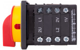 Пакетный переключатель щитовой с передней панелью и возможностью опломбирования LK40/4.322-ZК/45, 4P 40 А «0-1-2», TAREL (E.NEXT) изображение 3