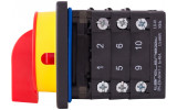 Пакетный переключатель щитовой с передней панелью и возможностью опломбирования LK40/3.323-ZК/45, 3P 40 А «1-0-2», TAREL (E.NEXT) изображение 3