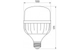 Світлодіодна (LED) лампа A100 30Вт E27 6500К, TITANUM зображення 3 (габаритні розміри)