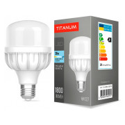 Світлодіодна (LED) лампа A80 20Вт E27 6500К, TITANUM міні-фото
