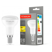 Светодиодная (LED) лампа R50 6Вт E14 3000K, TITANUM мини-фото