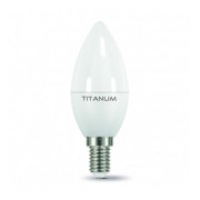 Світлодіодна (LED) лампа C37 5Вт 4100K E14, TITANUM міні-фото