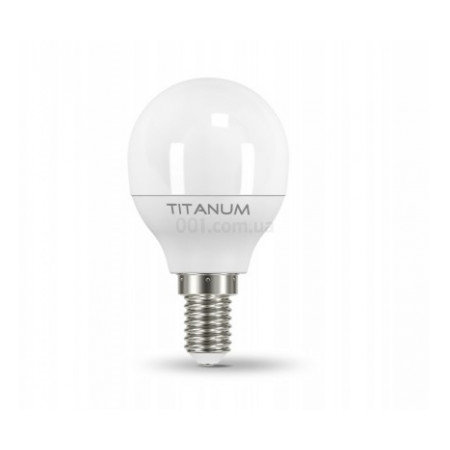 Світлодіодна (LED) лампа G45 5Вт 4100K E14, TITANUM (23695) фото