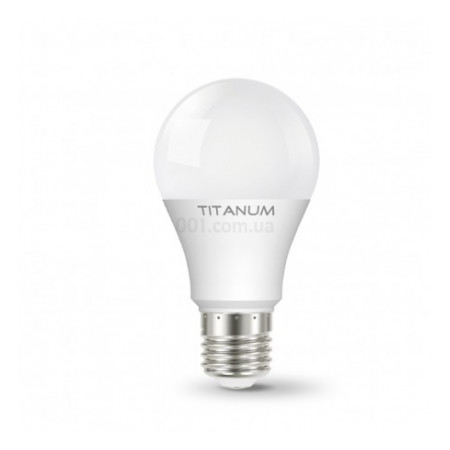 Светодиодная (LED) лампа A60 10Вт 4100K E27, TITANUM (TLA6010274) фото
