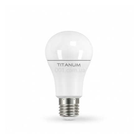 Світлодіодна (LED) лампа A60 12Вт 4100K E27, TITANUM (TLA6012274) фото