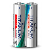 Батарейка лужна LR6/AA упаковка shrink 2 шт., TITANUM міні-фото