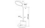 Лампа настольная светодиодная (LED) с аккумулятором TLTF-011W 6Вт 200лм 2700-6000K белая, TITANUM изображение 6 (габаритные размеры)