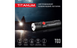 Фонарик светодиодный (LED) портативный TLF-T03 230лм 6500K черный, TITANUM изображение 3