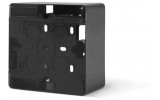 Коробка накладного монтажу одинарна BINERA чорний графіт, VIDEX зображення 2