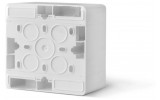 Коробка накладного монтажу одинарна BINERA біла, VIDEX зображення 2