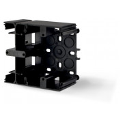 Модуль коробки накладного монтажу BINERA чорний графіт, VIDEX міні-фото