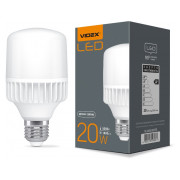 Светодиодная (LED) лампа A65 20Вт E27 5000K, VIDEX мини-фото