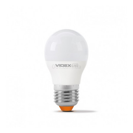 Светодиодная (LED) лампа G45e 6Вт 4100K E27, VIDEX (23891) фото