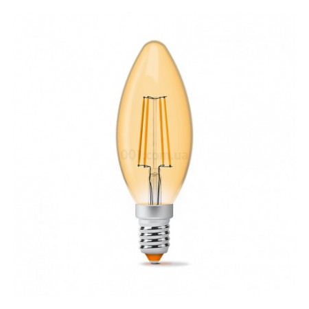 Светодиодная (LED) лампа Filament C37FA 4Вт 2200K E14, VIDEX (23682) фото