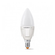 Светодиодная (LED) лампа C37 7Вт 4100K E14, VIDEX мини-фото