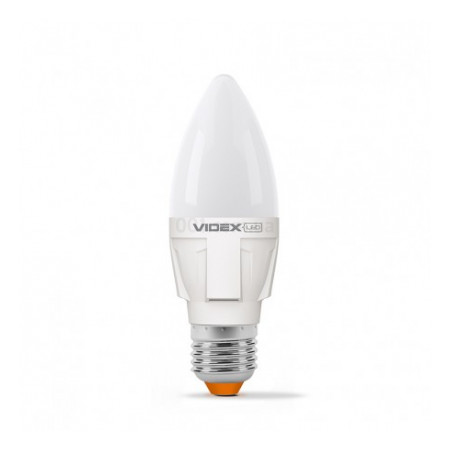 Світлодіодна (LED) лампа C37 7Вт 3000K E27, VIDEX (24007) фото