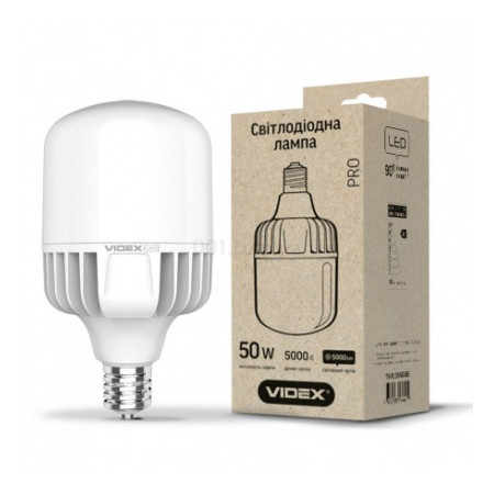 Світлодіодна (LED) лампа A118 50Вт 5000K E40, VIDEX (VL-A118-50405) фото