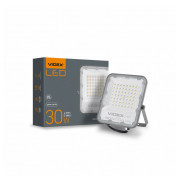 Прожектор светодиодный (LED) PREMIUM F2 30Вт 3900лм 5000K IP65 серый, VIDEX мини-фото