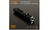 Ліхтарик світлодіодний (LED) портативний VLF-A105Z 1200лм 5000K чорний, VIDEX зображення 2