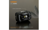Фонарик светодиодный (LED) налобный VLF-H025C 310лм 5000K черный, VIDEX изображение 5