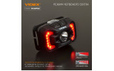Фонарик светодиодный (LED) налобный VLF-H025C 310лм 5000K черный, VIDEX изображение 9