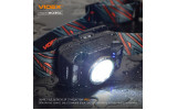 Фонарик светодиодный (LED) налобный VLF-H035C 410лм 5000K черный, VIDEX изображение 6