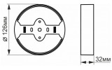 Рамка накладного монтажу безрамкового круглого світильника VL-DLFR-154, VIDEX зображення 4 (габаритні розміри)