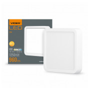 Светильник светодиодный (LED) накладной квадрат 12Вт 5000K белый, VIDEX мини-фото
