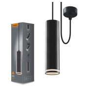 Світильник під лампу GU10 SPF05D підвісний чорний, VIDEX міні-фото