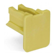Заглушка запобіжна для захисту від випадкового доторкання для клем 35 мм² серії 285 жовта, WAGO міні-фото