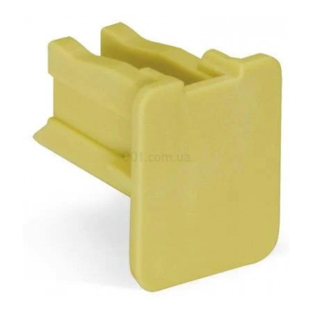 Заглушка предохранительная для защиты от случайного прикосновения для клемм 35 мм² серии 285 желтая, WAGO (285-421) фото