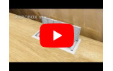 Коробка приборная 175×80×75 мм для двойного пола, полых стен или в мебель белая, KOPOS изображение 3 (видео)