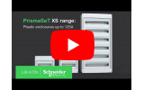 Щит распределительный навесной PrismaSet XS 1Р×18 модулей дымчатая дверь, Schneider Electric изображение 4 (видео)